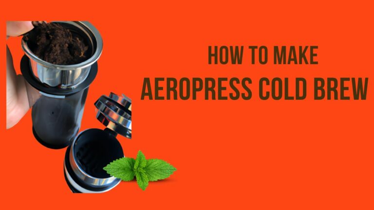 How to Make Aeropress Cold Brew