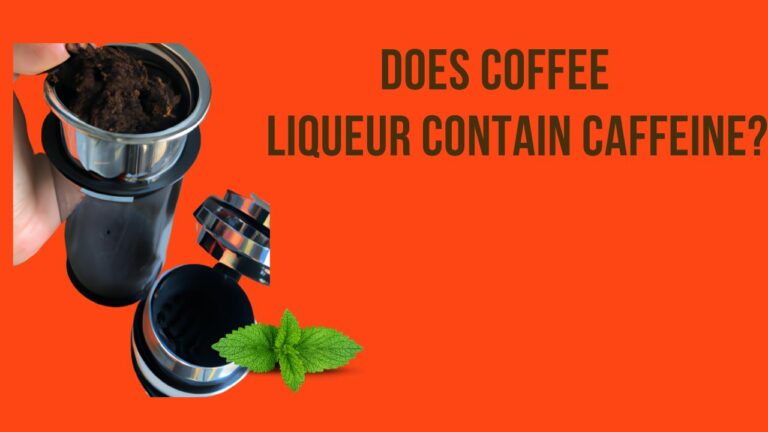 Does Coffee Liqueur Contain Caffeine