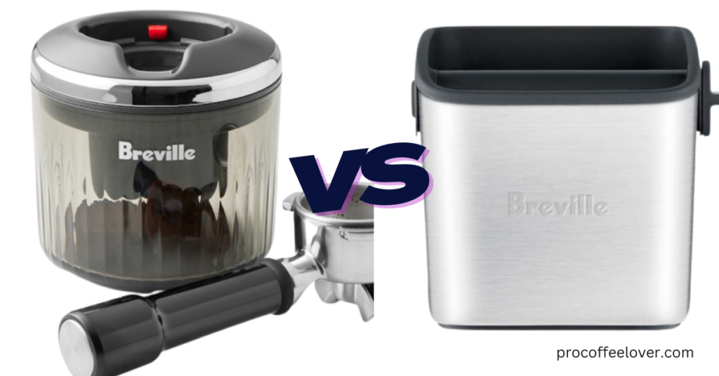 Breville Knock Box Vs Knock Box Mini Which Is Better Pro Coffee Lover